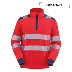 ROUGE FLUO / BLEU MARINE