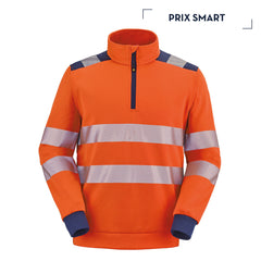 ORANGE FLUO / BLEU MARINE