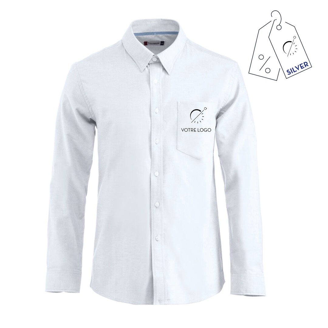 OXFORD | 130G | CHEMISE PERSONNALISÉE