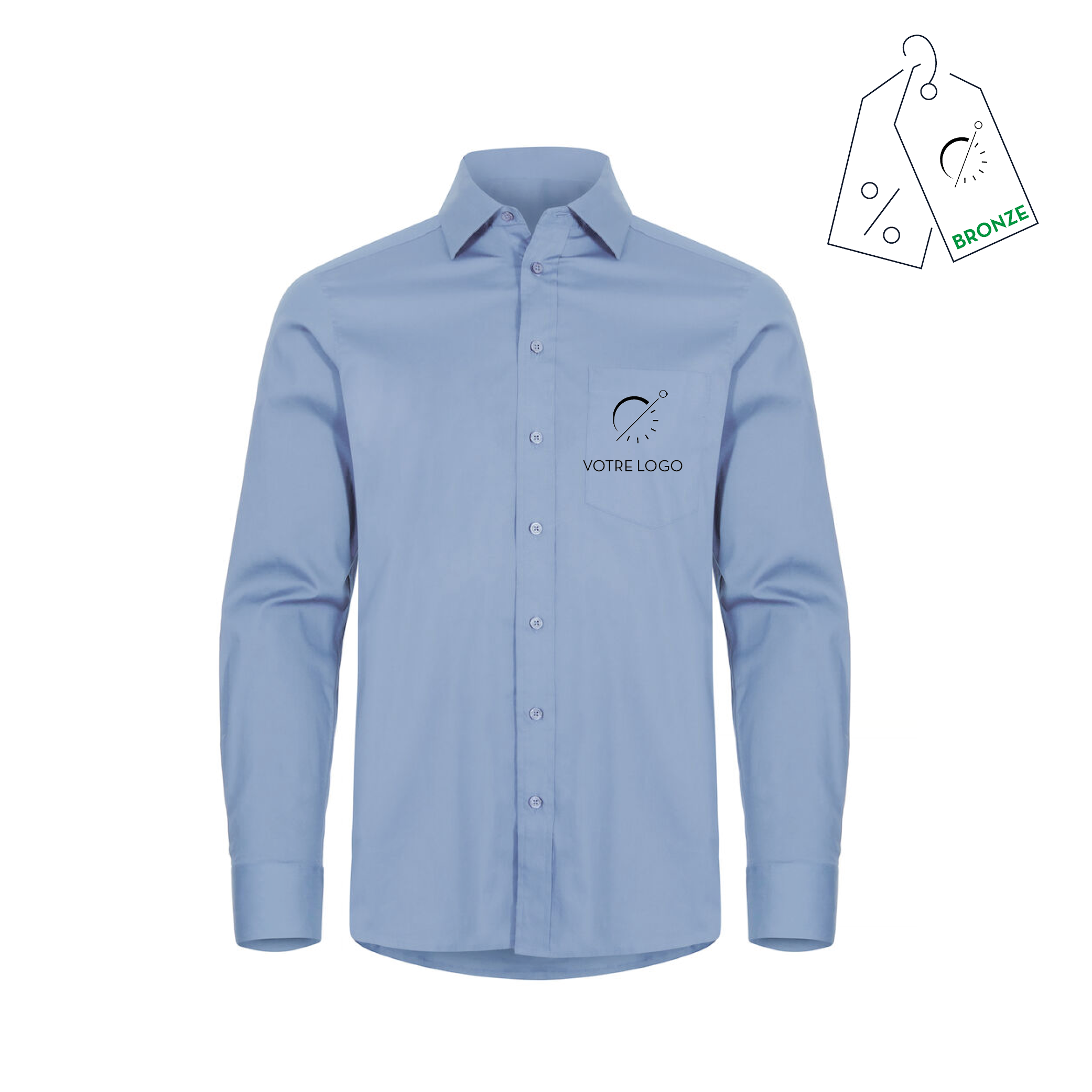 TRITON | 110G | CHEMISE PERSONNALISÉE