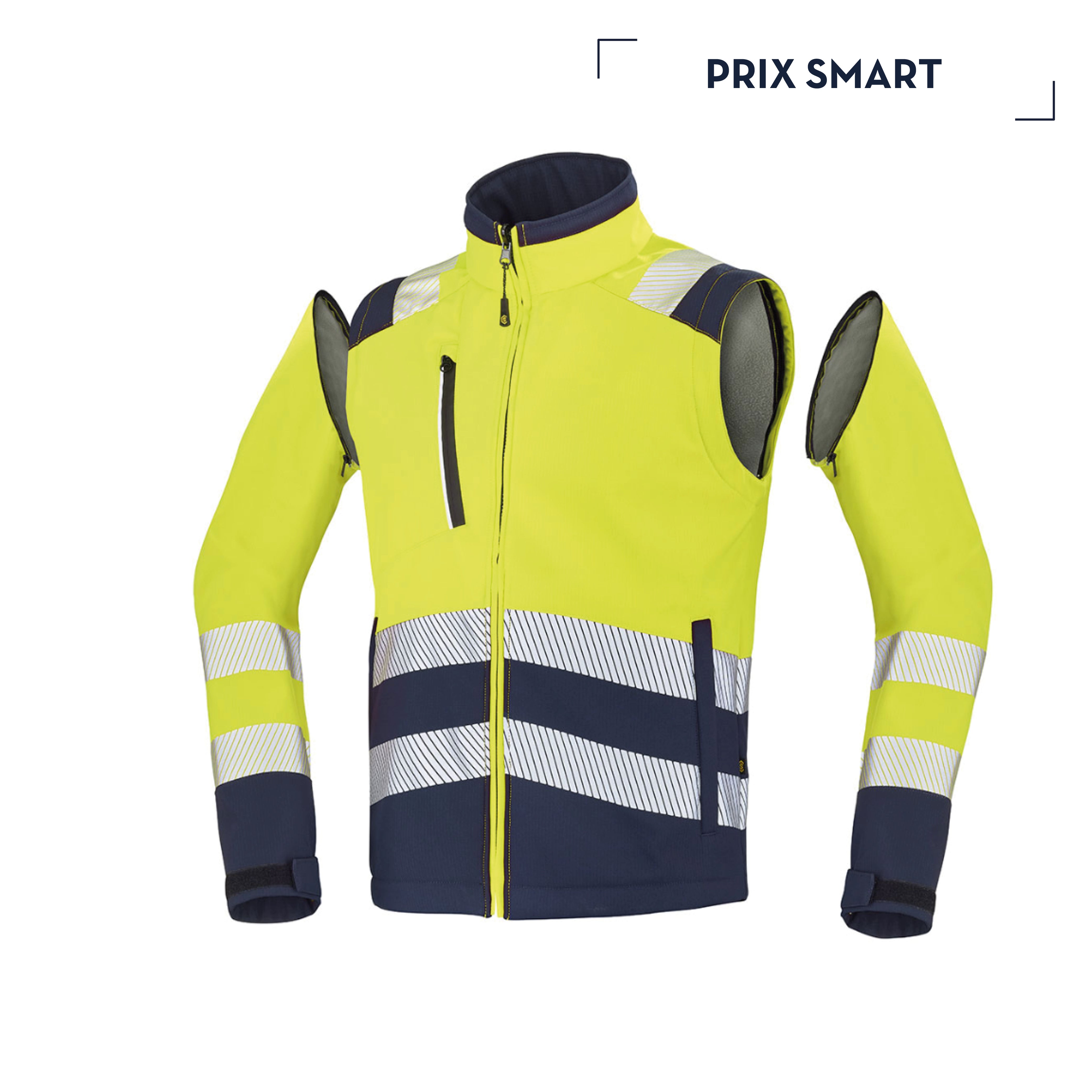 LUNAR | VESTE SOFTSHELL HAUTE VISIBILITÉ