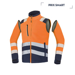 ORANGE FLUO / BLEU MARINE