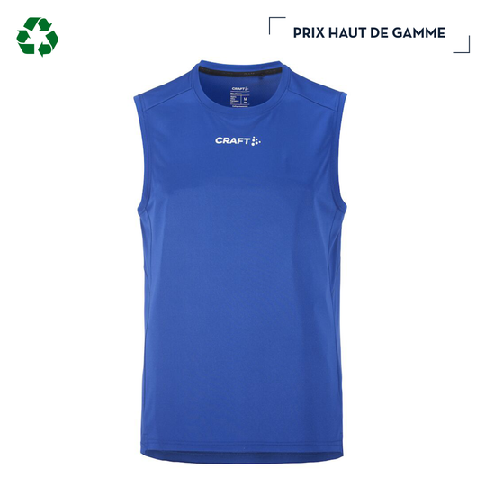 RUSH SS | 125G | DEBARDEUR POLYESTER RECYCLÉ