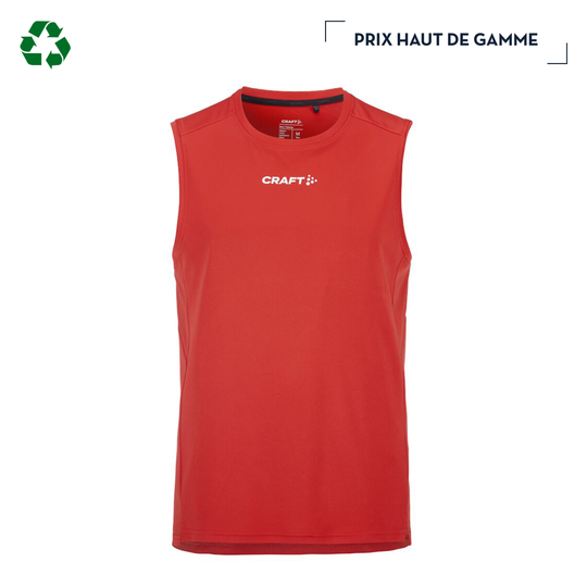 RUSH SS | 125G | DEBARDEUR POLYESTER RECYCLÉ