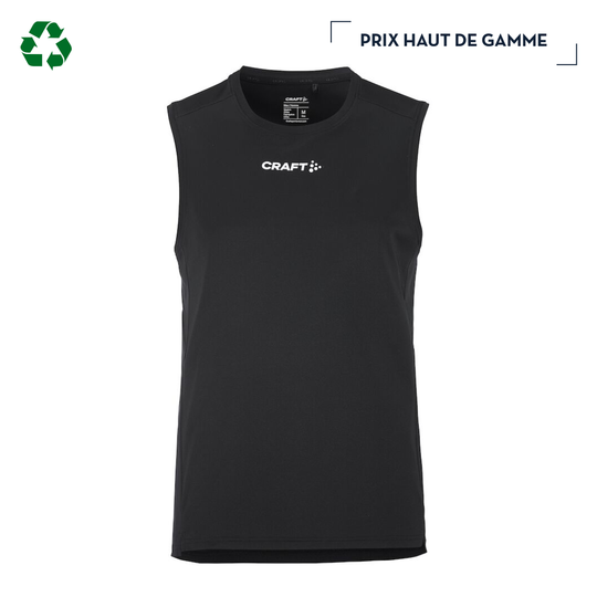 RUSH SS | 125G | DEBARDEUR POLYESTER RECYCLÉ