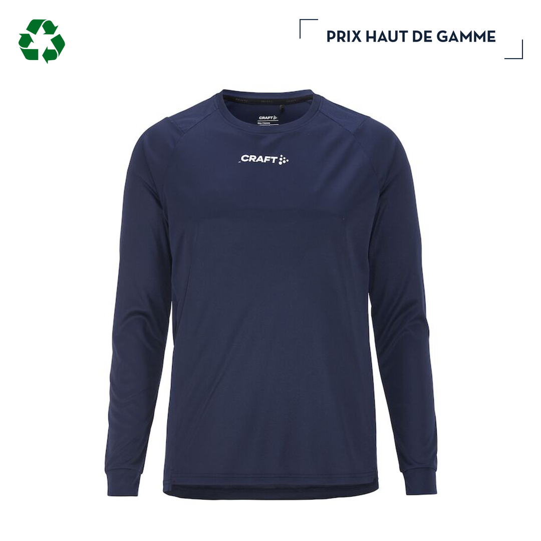 RUSH SS | 125G | MANCHES LONGUES POLYESTER RECYCLÉ