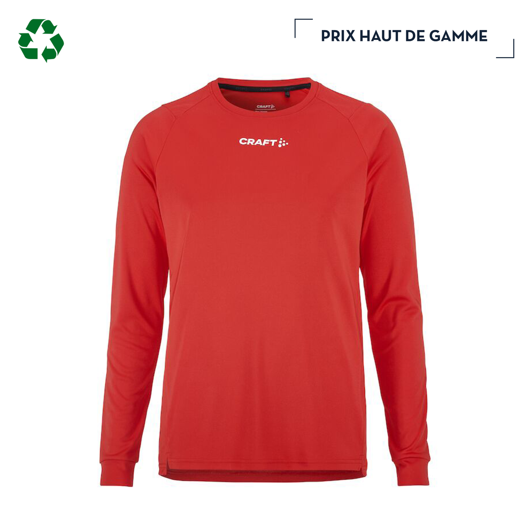 RUSH SS | 125G | MANCHES LONGUES POLYESTER RECYCLÉ