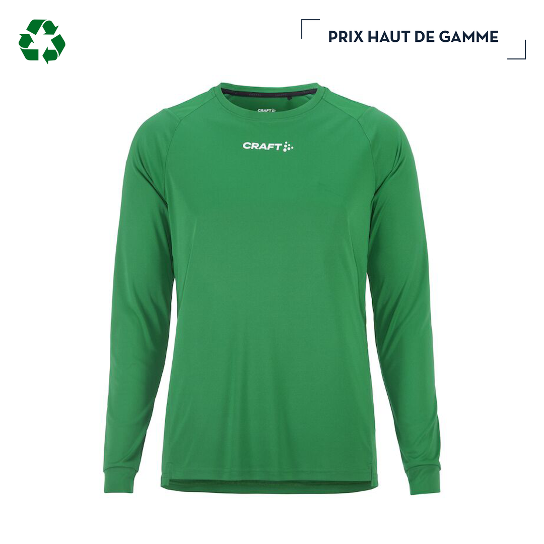 RUSH SS | 125G | MANCHES LONGUES POLYESTER RECYCLÉ