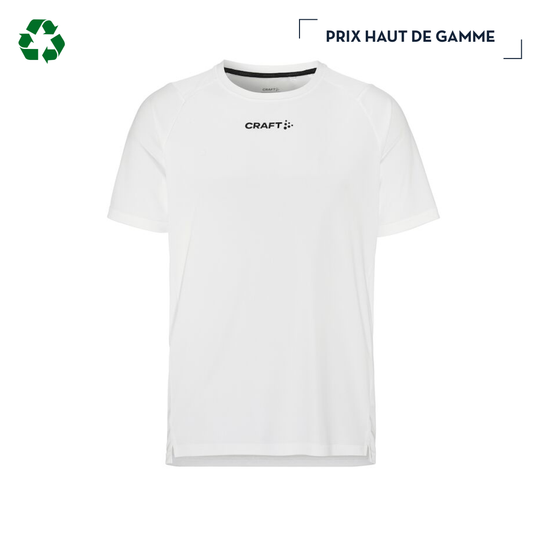 RUSH SS | 125G | T SHIRT DE SPORT POLYESTER RECYCLÉ