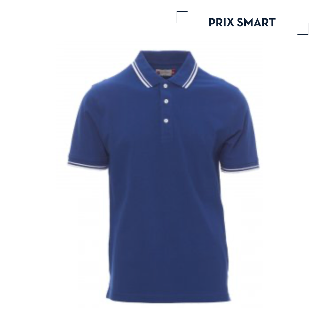 SKIPPER | 210G | POLO BORDURE COLORÉE PERSONNALISABLE