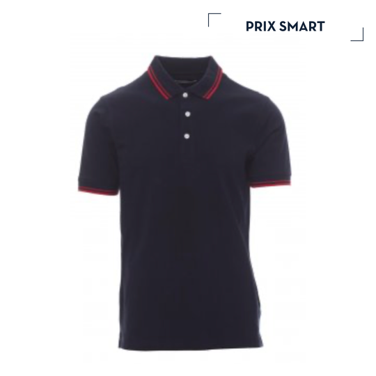 SKIPPER | 210G | POLO BORDURE COLORÉE PERSONNALISABLE