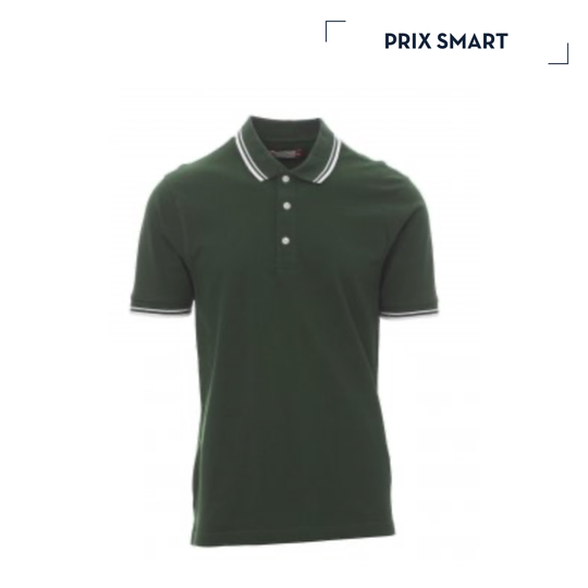 SKIPPER | 210G | POLO BORDURE COLORÉE PERSONNALISABLE