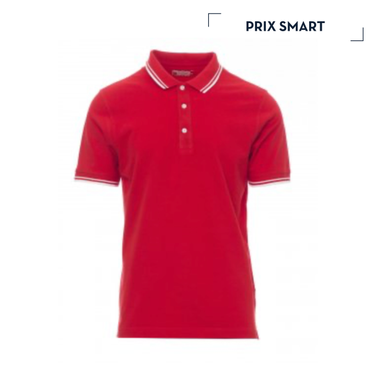 SKIPPER | 210G | POLO BORDURE COLORÉE PERSONNALISABLE